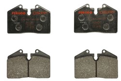 Brake pads - tuning Performance FDS451 front/rear