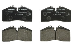 Paaugstinātas veiktspējas bremžu kluči ar ielas homologāciju FERODO FDS560