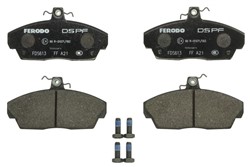 Paaugstinātas veiktspējas bremžu kluči ar ielas homologāciju FERODO FDS613