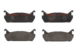 Brake pads - tuning Performance FDS654 rear