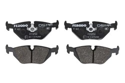 Brake pads - tuning Performance FDS850 rear
