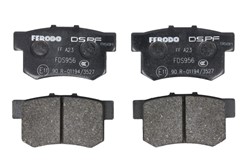 Paaugstinātas veiktspējas bremžu kluči ar ielas homologāciju FERODO FDS956