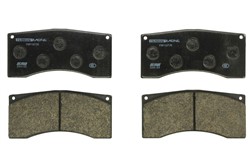 Brake pads - professional DS 3000 front FRP1077R fits FERRARI 360, 360 SPIDER
