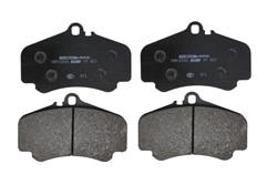 Brake pads - professional DS 2500 front FRP3050H fits PORSCHE 911, 911 TARGA, CARRERA GT