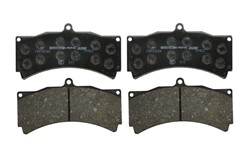 Brake pads - professional DS 2500 front/rear FRP3054H