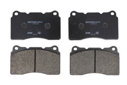 Brake pads - professional DS 3000 front FRP3067R fits ALFA ROMEO; HONDA; SUBARU; ASTON MARTIN