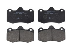 Brake pads - professional DS 2500 front FRP3083H fits SEAT LEON