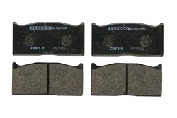 Brake pads - professional DS1.11 rear FRP308W fits MITSUBISHI LANCER EVO IX-X