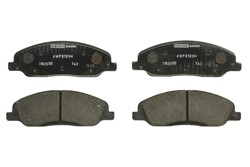 Brake pads - professional DS 2500 front FRP3129H