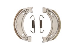 Brake shoes front/rear 110x25mm with springs Yes fits CPI; MBK; PGO; POLARIS; YAMAHA_0