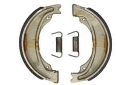 Brake shoes rear 140x30mm with springs Yes fits HONDA; KYMCO