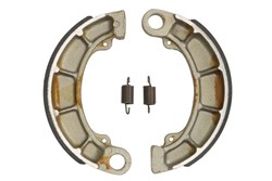 Brake shoes front/rear 160x30mm with springs Yes fits HONDA_0