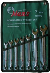 Set of combination wrenches homogenous 7 pcs_0
