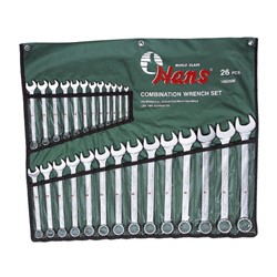 Set of combination wrenches homogenous 26 pcs Cover