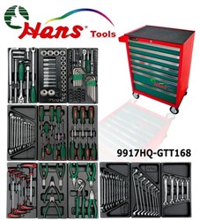 Tööriistakäru/ kast koos varustusega, 168 tk_0