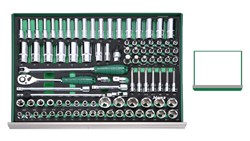 Tööriistakäru/ kast koos varustusega, 450 tk_3