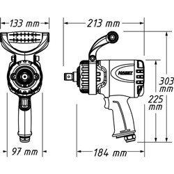 Air impact wrench power supply pneumatic_4