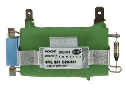Resistor, interior blower 9ML351 029-381_0