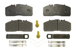 Brake pads set JOST JAE0250420020