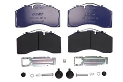 Brake pads set JOST JAE0250437020
