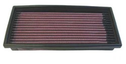 Sports air filter (panel) 33-2002 270/127/41mm fits AUDI; CHRYSLER; DODGE; VW
