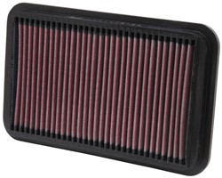 Sports air filter (panel) 33-2041-1 251/157/24mm fits DAIHATSU TERIOS; TOYOTA CELICA, COROLLA, MR2 III