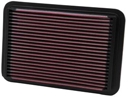 Sports air filter (panel) 33-2050-1 252/171/27mm fits ISUZU; MAZDA; MITSUBISHI; TOYOTA; VW