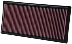 Sports air filter (panel) 33-2084 341/168/29mm fits DODGE RAM 1500_0