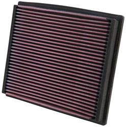 Sportowy filtr powietrza (panelowy) 33-2125 251/210/19mm pasuje do AUDI; SKODA; VW