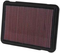 Sports air filter (panel, square) 33-2146 313/233/22mm fits LEXUS; TOYOTA
