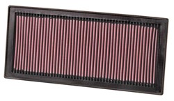 Sportowy filtr powietrza (kwadratowy, panelowy) 33-2154 368/165/24mm pasuje do SUBARU FORESTER, IMPREZA, LEGACY III, OUTBACK