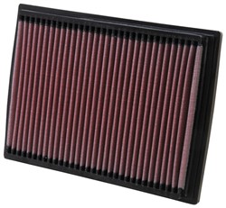 Sports air filter (panel) 33-2201 254/173/30mm fits HYUNDAI; KIA