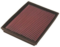 Sports air filter (panel) 33-2212 286/203/29mm fits OPEL