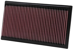 Sportowy filtr powietrza (panelowy) 33-2273 294/171/29mm pasuje do JAGUAR S-TYPE II, XF I, XF SPORTBRAKE, XJ_0