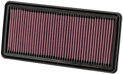 Sports air filter (panel) 33-2299 330/143/22mm fits CITROEN; FIAT; PEUGEOT