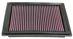 Sports air filter (panel) 33-2305 238/179/24mm fits DS; CADILLAC; CHEVROLET; CITROEN; OPEL; PEUGEOT; TOYOTA
