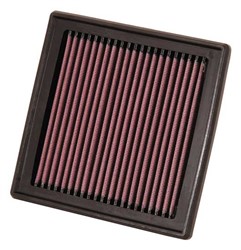 Sports air filter (panel) 33-2399 181/168/25mm fits FIAT SEDICI; INFINITI G; NISSAN 350Z, 370Z; SUZUKI SX4