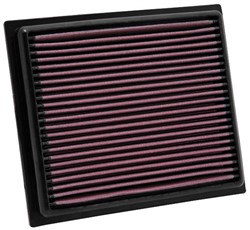 Sportowy filtr powietrza (kwadratowy, panelowy) 33-2435 221/187/29mm pasuje do LEXUS; MITSUBISHI; TOYOTA