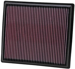 Sportowy filtr powietrza (panelowy) 33-2442 289/257/25mm pasuje do AUDI A6 C4, A8 D2; OPEL INSIGNIA A_0