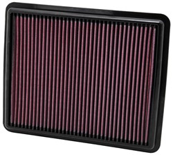 Sportowy filtr powietrza (panelowy) 33-2448 279/229/25mm pasuje do HYUNDAI GRANDEUR, SONATA VI; KIA OPTIMA, SORENTO II