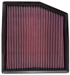 Sportowy filtr powietrza (panelowy) 33-2458 283/267/25mm pasuje do BMW 1 (E82), 1 (E88), X1 (E84)