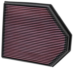 Sportowy filtr powietrza (panelowy) 33-2465 314/257/30mm pasuje do BMW X3 (E83), X3 (F25), X4 (F26)