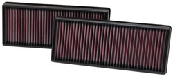 Sportowy filtr powietrza (panelowy) 33-2474 319/133/41mm pasuje do MERCEDES