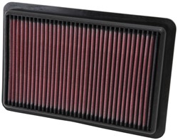 Sports air filter (panel, square) 33-2480 273/181/30mm fits MAZDA 3, 3/HATCHBACK, 6, 6/KOMBI, CX-5
