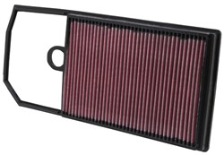 Sports air filter (panel) 33-2774 273/186/30mm fits SEAT; SKODA; VW