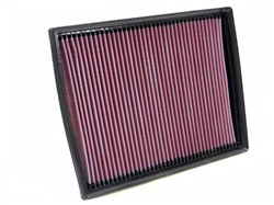 Sports air filter (panel) 33-2787 291/232/30mm fits CHEVROLET; OPEL