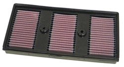 Sportowy filtr powietrza (panelowy) 33-2869 295/154/29mm pasuje do AUDI; SKODA; VW