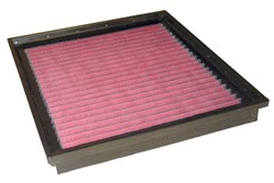 Sports air filter (flat) 33-2891 356/263/34mm