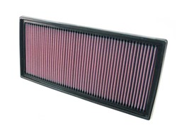 Sportowy filtr powietrza (panelowy) 33-2915 383/178/27mm pasuje do MERCEDES A (W169), B SPORTS TOURER (W245)