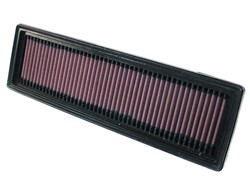 Sportowy filtr powietrza (panelowy) 33-2916 352/105/29mm pasuje do CITROEN C4, C4 I, C4 II; PEUGEOT 206, 206+, 207, 307_0
